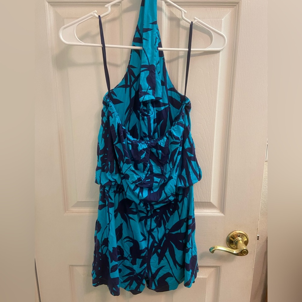 Tori Richard halter Romper